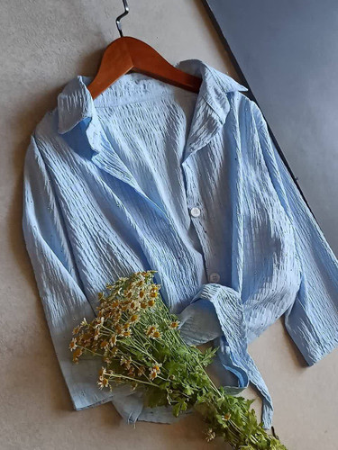 شومیز تک فول نگین گره ای دخترانه و زنانه